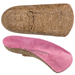 Birkenstock Blue arch supports in the color Pink to support breast cancer awarness