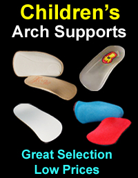 chilcren' arch supports