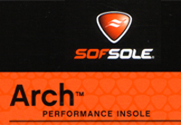 Sof Sole Arch Performance insole logo