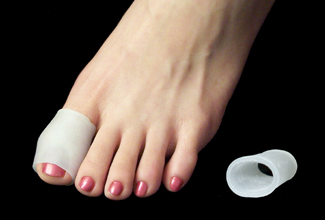 pedifix gel toe sleeve on big toe