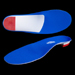 Sher Deluxe Nylon E-Z Post Orthotic Arch Supports one face up and one face down