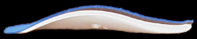 Powerstep SlimTech 3/4 Orthotic Arch Support side view