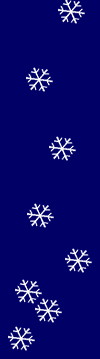 more falling snowflakes