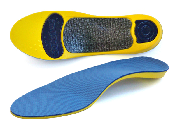 Rx Sorbo Ultra Orthotic Arch Supports from Sorbothane high arch one face up and one face down