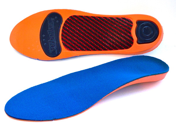 Rx Sorbo Ultra Orthotic Arch Supports from Sorbothane low arch one face up and one face down