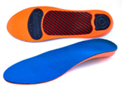 Rx Sorbo Ultra Orthotic Arch Supports low arch pair with one face up and one face down