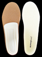superfeet wooly white pair one fave up and one face down