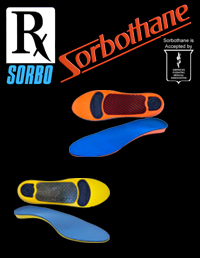 Rx Sorbo Ultra orthotic arch supports from sorobothane