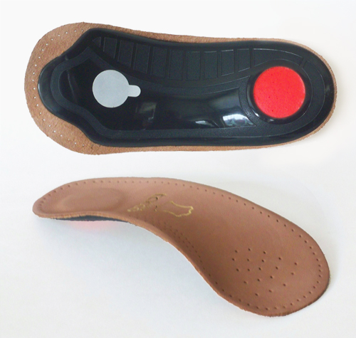 tacco Elastic arch supports new 2015 higher arch design shown as pair one face up and one face down